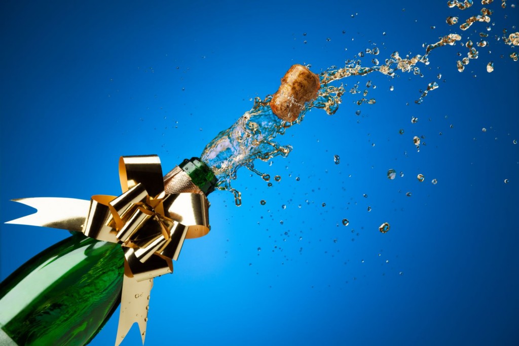 Bouteille de champagne
